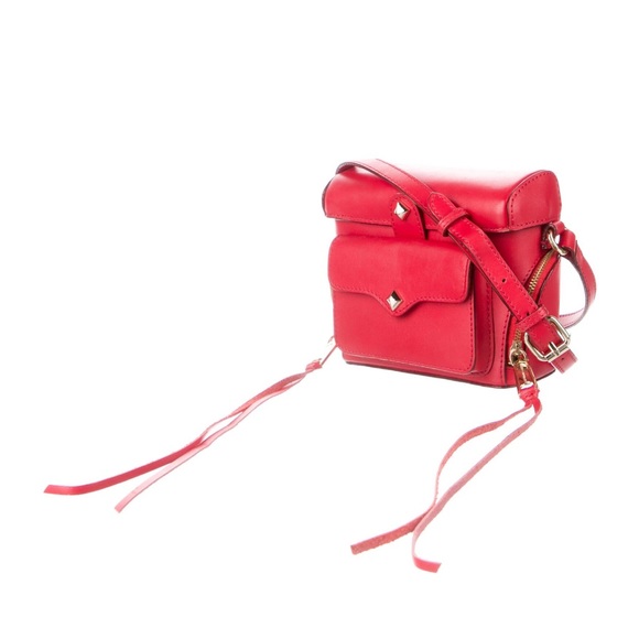 Rebecca Minkoff Red Mini Leather Bag - Picture 2 of 11